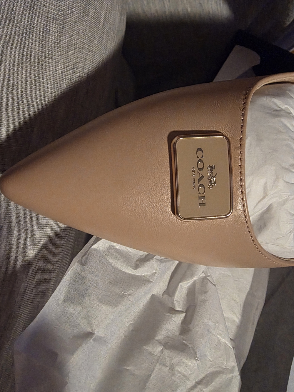 Coach Jillian Slingback Beechwood (Nude) 11B